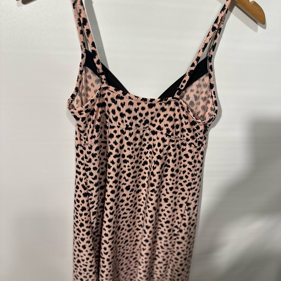 Marilyn Monroe leopard print night sleep Maxi dress - Picture 2 of 5